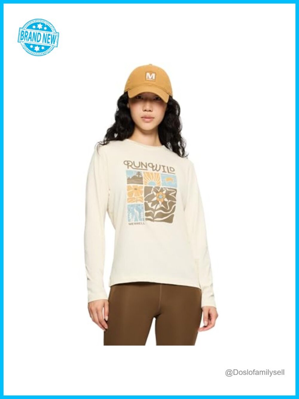Merrell Women's Hinterland Long Sleeve Running Tee Crew Neck